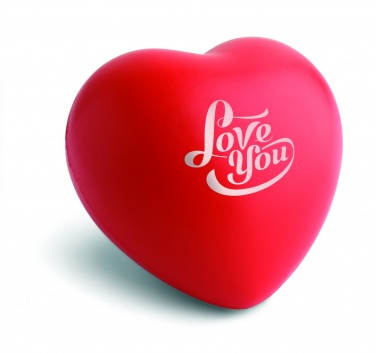 Logotrade promotional items photo of: Anti-stress heart PU material