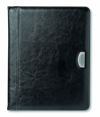 Logotrade promotional gift image of: PU portfolio w/ 20 pages bloc