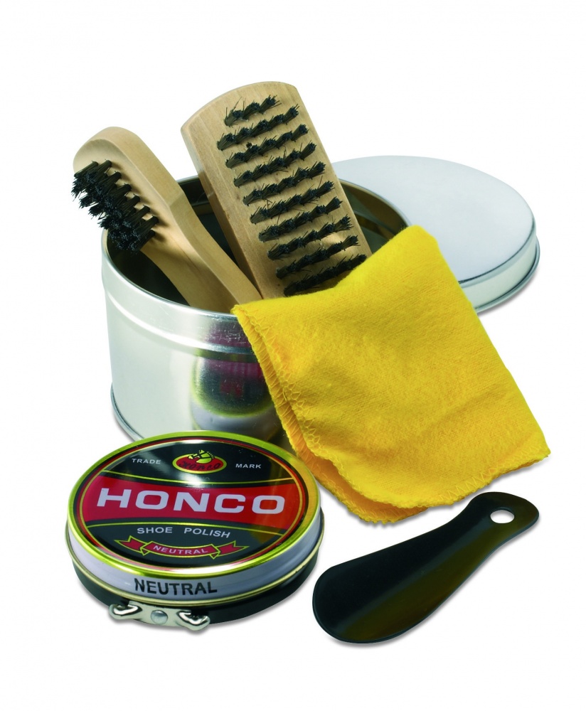 Logo trade promotional products picture of: Shoe polish kit