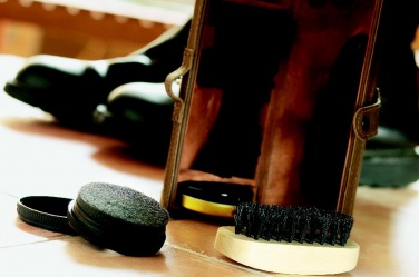 Logo trade promotional items picture of: Shoe polish kit