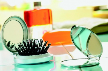 Logotrade promotional product image of: Foldable brush/mirror
