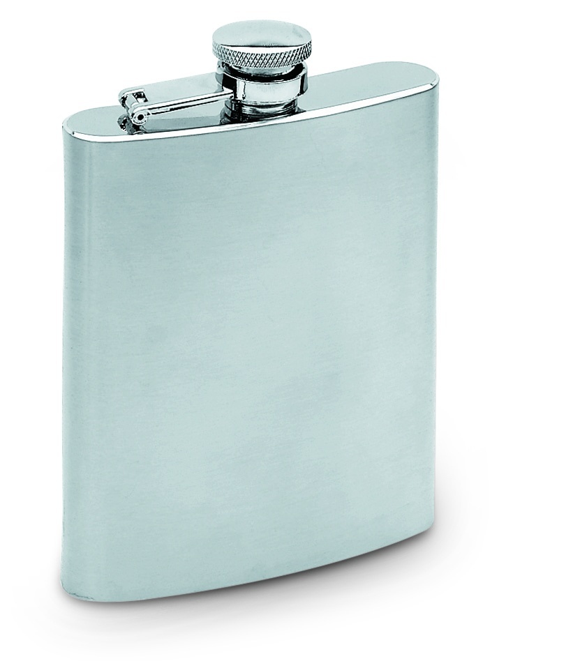 Logotrade promotional merchandise picture of: Slim hip flask 200ml