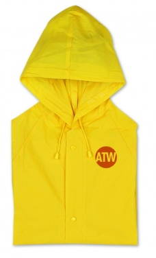 Logo trade corporate gifts picture of: PVC raincoat with hood