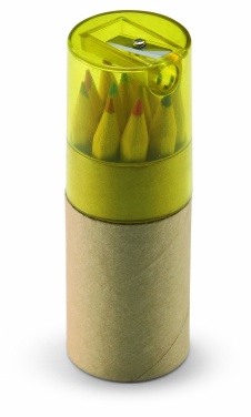 Logotrade advertising products photo of: 12 coloured pencils