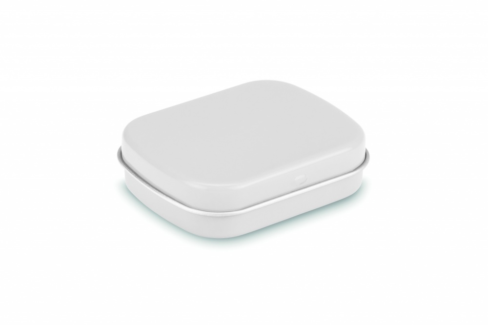 Logotrade advertising product picture of: Easy tin silver w/mints