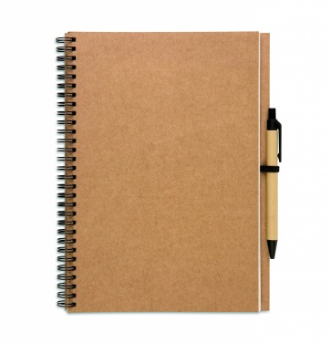 Logotrade business gifts photo of: Recycled notebook with pen
