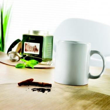 Logo trade promotional merchandise image of: Classic ceramic mug 300 ml