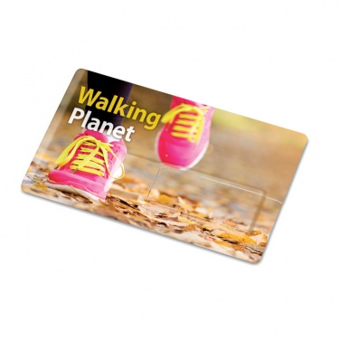 Logotrade promotional item image of: Creditcard. USB flash 16GB