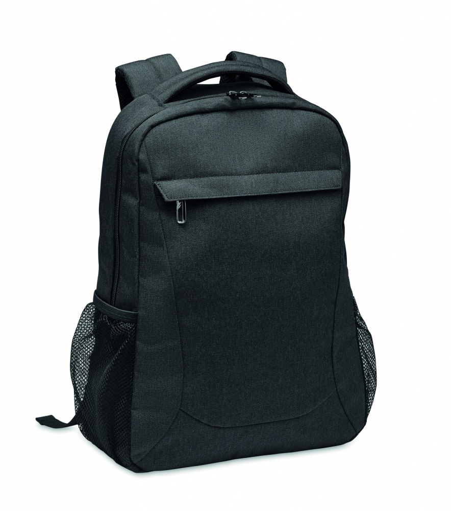 Logo trade promotional giveaway photo of: 600D RPET laptop backpack