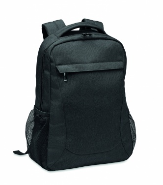 Logo trade promotional product photo of: 600D RPET laptop backpack