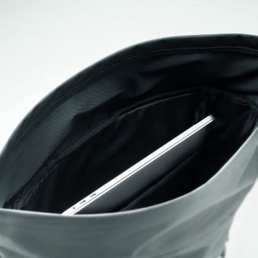 Logotrade business gift image of: Reflective Rolltop backpack