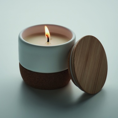 Logotrade corporate gift image of: Plant based wax candle 80 gr