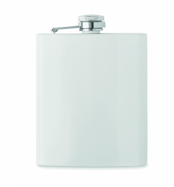 Logo trade promotional giveaways image of: Sublimation slim hip flask