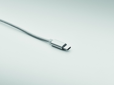 Logo trade promotional products image of: 2 in 1 long charging cable