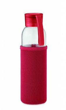 Logo trade advertising products image of: Recycled glass bottle 500 ml