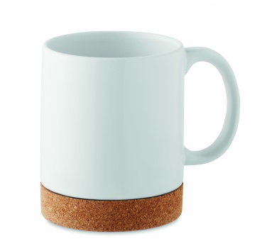 Logotrade promotional gift image of: Ceramic cork mug 280 ml