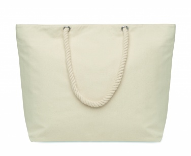 Logo trade corporate gifts image of: Beach cooler bag in cotton