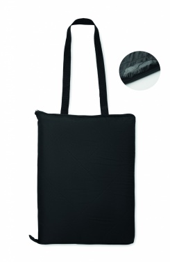 Logo trade business gifts image of: Foldable picnic blanket