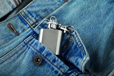Logotrade advertising product picture of: Hipflask key ring Joensuu