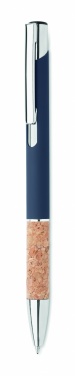 Logotrade promotional merchandise image of: Ballpoint pen made of aluminum with a cork grip
