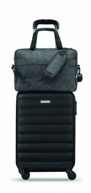 Logo trade advertising product photo of: 15 inch RPET felt laptop bag