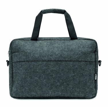 Logo trade advertising products picture of: 15 inch RPET felt laptop bag