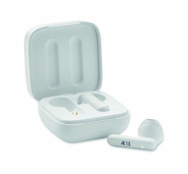 Logotrade promotional merchandise image of: TWS earbuds with solar charger