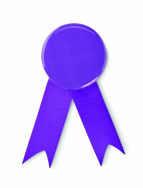 Logo trade promotional giveaway photo of: Ribbon style badge pin