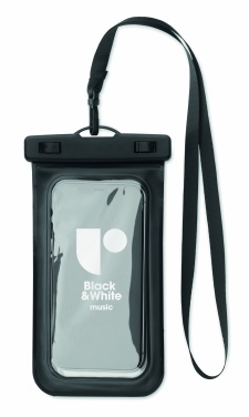 Logo trade promotional items image of: Waterproof smartphone pouch