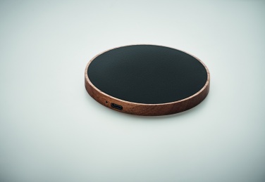 Logotrade promotional merchandise picture of: Wireless charger in acacia 15W