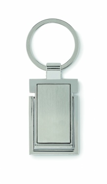 Logo trade promotional gifts image of: Metal key ring phone stand Seinajoki