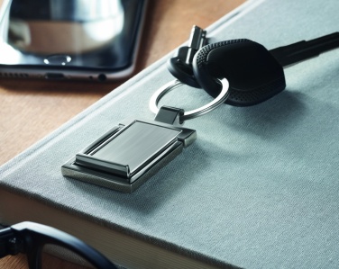 Logotrade promotional merchandise photo of: Metal key ring phone stand Seinajoki