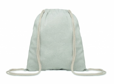 Logo trade promotional merchandise photo of: Recycled 140 gr/m² cotton bag