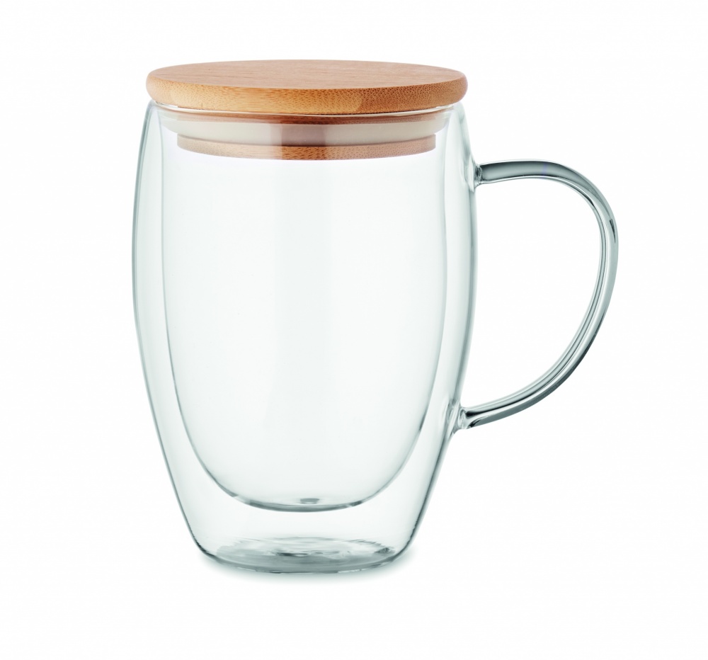 Logotrade promotional items photo of: Double wall borosilicate mug