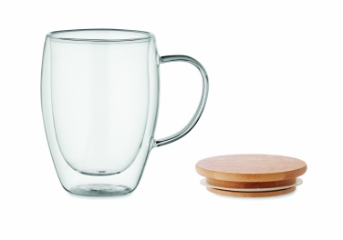 Logotrade promotional products photo of: Double wall borosilicate mug