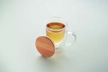 Logotrade promotional giveaway image of: Double wall borosilicate mug