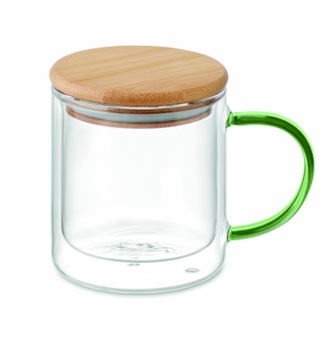 Logo trade business gift photo of: Double wall borosilicate mug