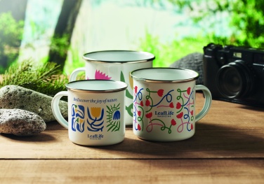 Logotrade promotional item image of: Enamel sublimation mug 200ml