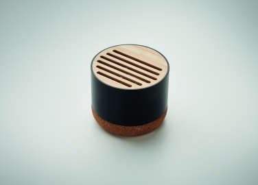 Logotrade advertising product picture of: Cork and aluminium speaker