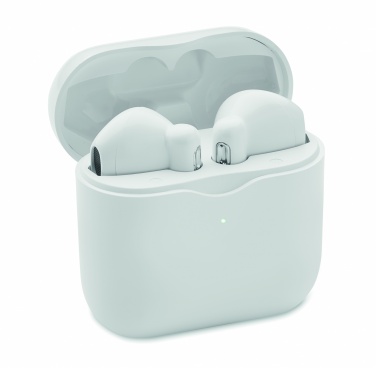Logo trade promotional giveaways picture of: TWS earbuds with charging base