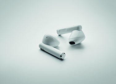 Logotrade promotional giveaway image of: TWS earbuds with charging base