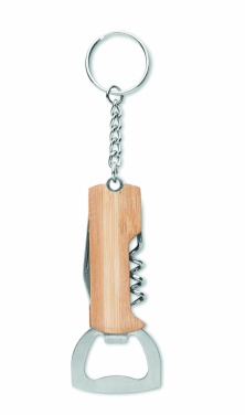 Logo trade promotional merchandise picture of: 3 in 1 bamboo pocket tool
