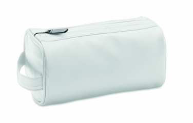 Logo trade advertising products picture of: Soft PU cosmetic bag and zipper