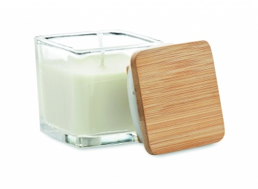 Logotrade promotional gift image of: Squared fragranced candle 50gr
