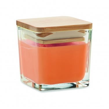 Logotrade promotional merchandise photo of: Squared fragranced candle 50gr