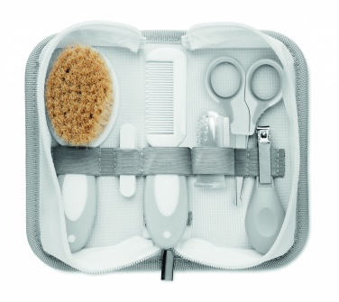 Logo trade promotional items image of: 6 piece baby grooming set