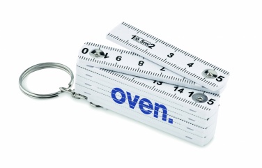 Logo trade corporate gift photo of: Carpenters ruler key ring 50cm Kotka