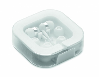 Logotrade promotional product image of: Ear phones with silicone covers