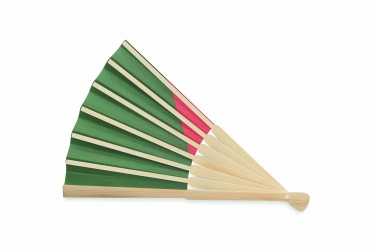 Logo trade business gifts image of: Manual fan flag design