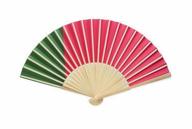 Logo trade promotional giveaways image of: Manual fan flag design